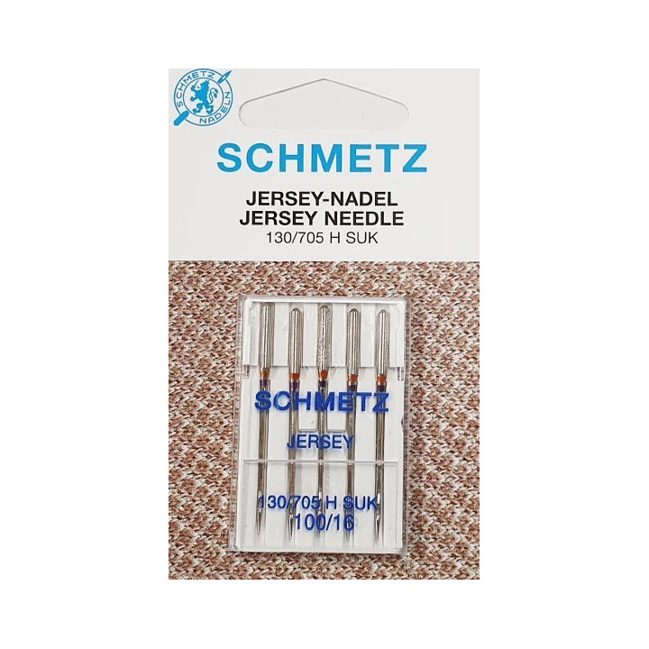 Aiguille schmetz Jersey Nadel Jersey Needle 130 705 H SUK 100/16 la boite de 5 aiguilles