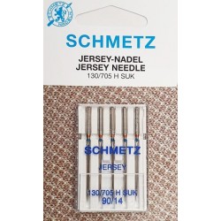 Aiguille schmetz Jersey Nadel Jersey Needle 130 705 H SUK 90/14 la boite de 5 aiguilles
