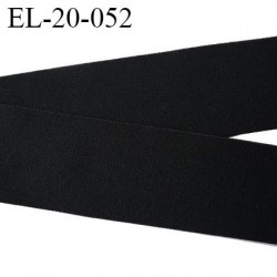 Elastique 20 mm bretelle et sous bande soutien sg et lingerie noir doux Fabriqué en Europe largeur 20 mm prix au mètre