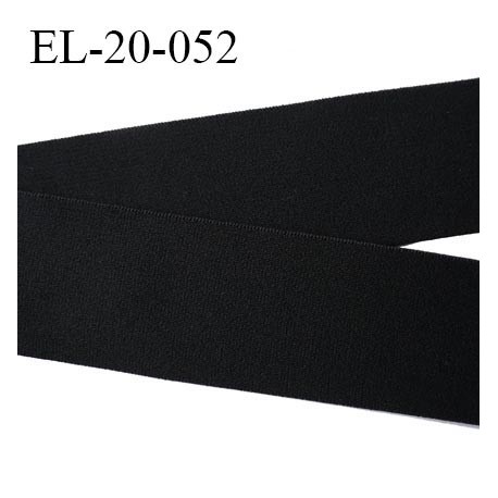 Elastique 20 mm bretelle bande soutien sg et lingerie noir doux Fabriqué en Europe Certifié Oeko tex largeur 20 mm prix au mètre