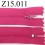 fermeture éclair longueur 13 cm couleur rose fushia non séparable zip nylon largeur 2.5 cm