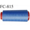 Cone de 5000 m fil mousse polyamide n° 120 couleur orange bleu longueur de 5000 mètres bobiné en France