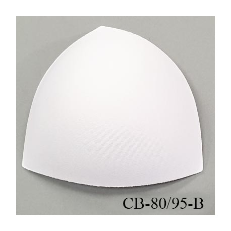 Coque triangle taille bonnet 80/95 couleur blanc haut de gamme prix à la pièce