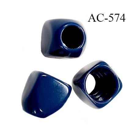 arrêt stop cordon pvc couleur bleu pour cordon de 5 mm hauteur 10 mm diamètre 10 mm ou moins de diamètre prix à l'unité