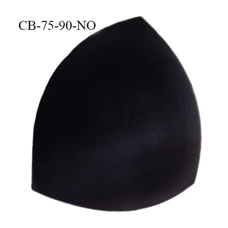 Coque triangle taille bonnet 75/90 couleur noir haut de gamme prix à la pièce