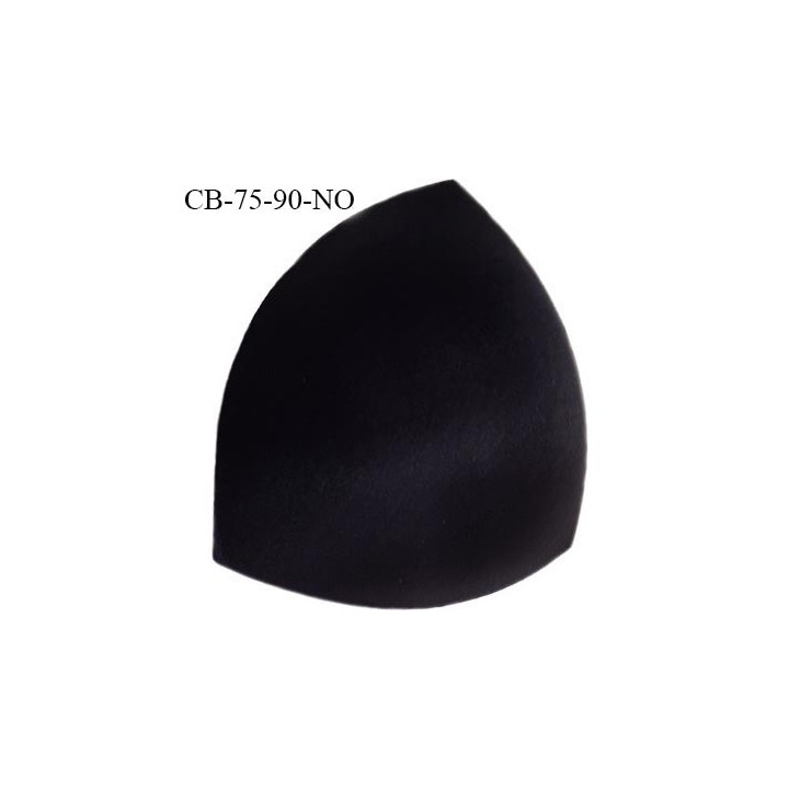 Coque triangle taille bonnet 75/90 couleur noir haut de gamme prix à la pièce