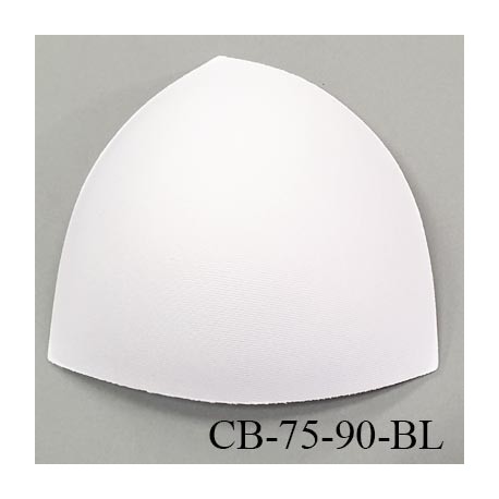 Coque triangle taille bonnet 75/90 couleur blanc haut de gamme prix à la pièce