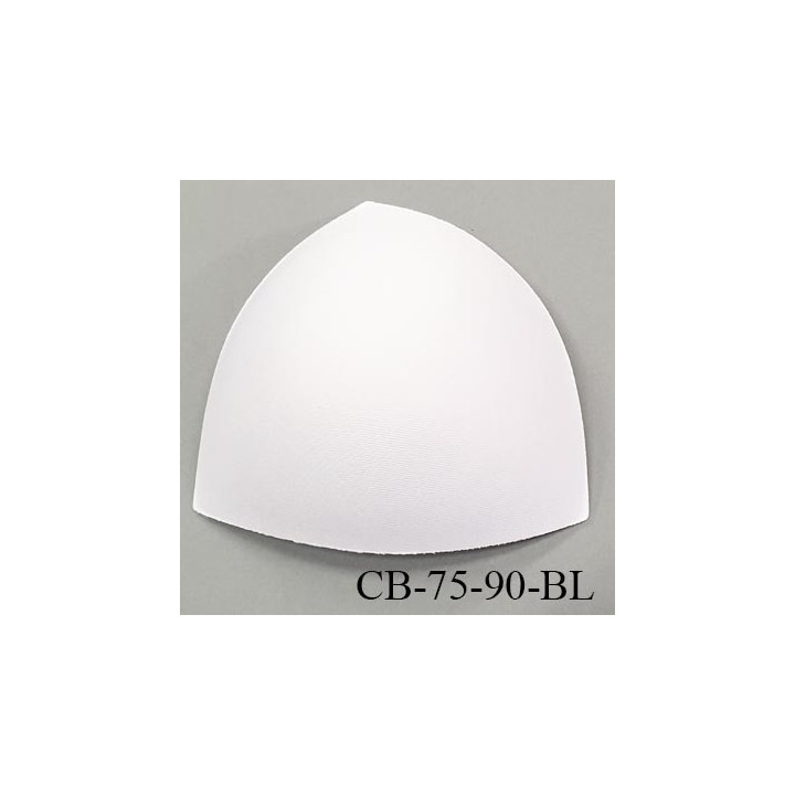 Coque triangle taille bonnet 75/90 couleur blanc haut de gamme prix à la pièce