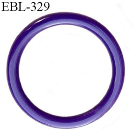 anneau de réglage 16 mm en pvc couleur violet  diamètre intérieur 16 mm  diamètre extérieur 20 mm épaisseur 2 mm