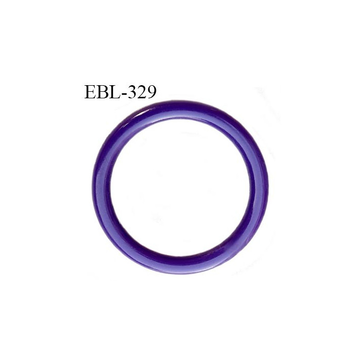 anneau de réglage 16 mm en pvc couleur violet  diamètre intérieur 16 mm  diamètre extérieur 20 mm épaisseur 2 mm