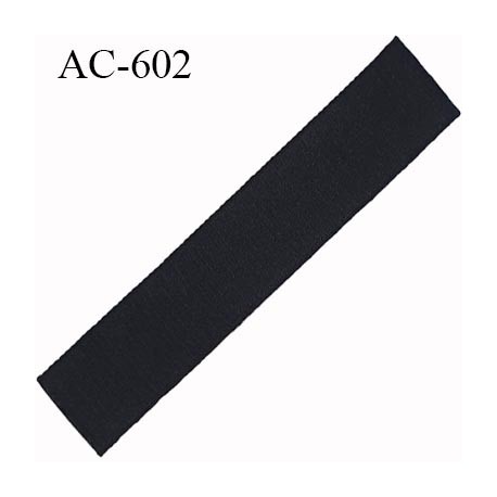 Devant attache bretelle haut de gamme une grande marque Française noir légèrement brillant longueur 12.7 cm hauteur 20 mm