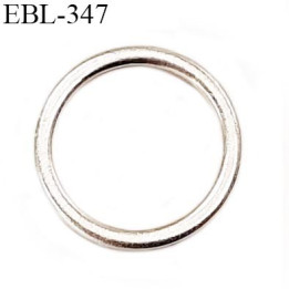 Anneau 7 mm en argent vernis  brillant  pour soutien gorge diamètre intérieur 7 mm prix à l'unité haut de gamme