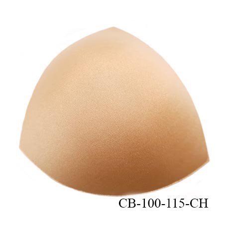 Coque triangle taille bonnet 100/115 couleur chair haut de gamme prix à la pièce