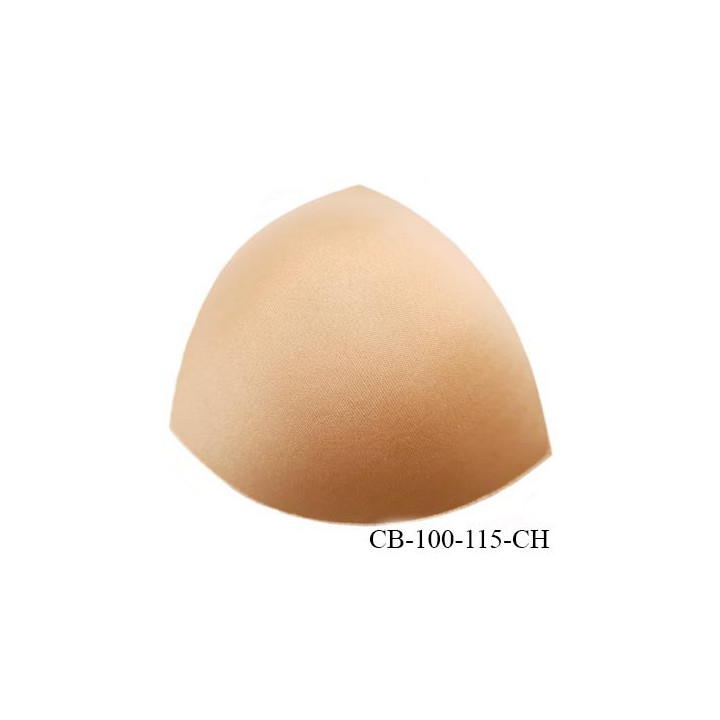 Coque triangle taille bonnet 100/115 couleur chair haut de gamme prix à la pièce