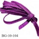 passepoil 10 mm couleur violet brillant superbe largeur 10 mm lien cordon coton intérieur 2 mm largeur 10 mm prix du mètre
