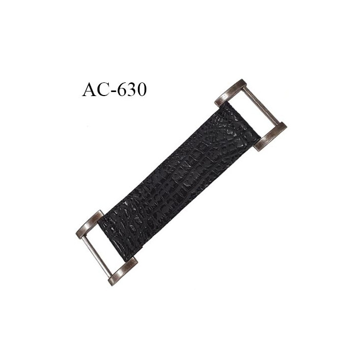 poignée de sac cartable anse handle 17 cm simili cuir non lisse couleur noir trés résistante et belle qualité vendu à la pièce