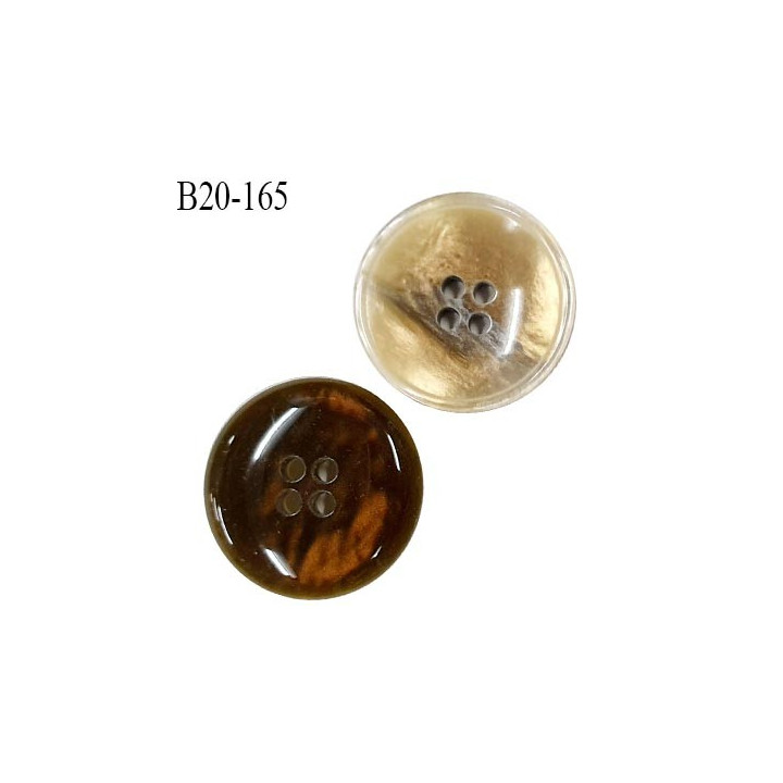Bouton 20 mm haut de gamme couleur nacré coquille d'huître diamètre 20 mm épaisseur 4 mm prix à l'unité