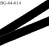 Galon ruban velours 4 mm lacette couleur noir souple et doux largeur 4 mm prix au mètre