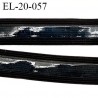 Elastique 20 mm anti-glisse couleur noir largeur 20 mm largeur de la bande anti glisse 10 mm prix au mètre