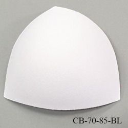 Coque triangle taille bonnet 70/85 couleur blanc haut de gamme prix à la pièce