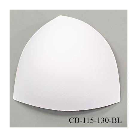Coque triangle taille bonnet 115/130 couleur blanc haut de gamme prix à la pièce
