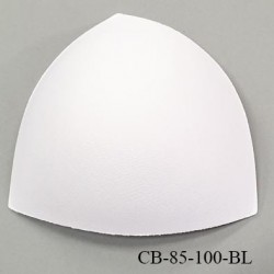 Coque triangle taille bonnet 85/100 couleur blanc haut de gamme prix à la pièce
