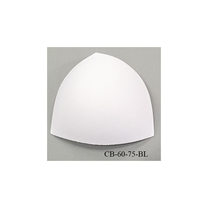 Coque triangle taille bonnet 60/75 couleur blanc haut de gamme prix à la pièce