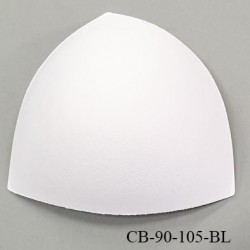 Coque triangle taille bonnet 90/105 couleur blanc haut de gamme prix à la pièce