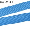 Droit fil a plat 10 mm spécial lingerie couleur bleu royal grande marque fabriqué en France agréable au touché prix au mètre