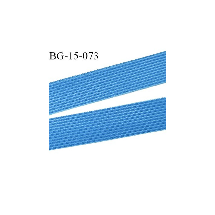 Droit fil a plat 15 mm spécial lingerie couleur bleu royal grande marque fabriqué en France agréable au touché prix au mètre