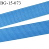 Droit fil a plat 15 mm spécial lingerie couleur bleu royal grande marque fabriqué en France agréable au touché prix au mètre