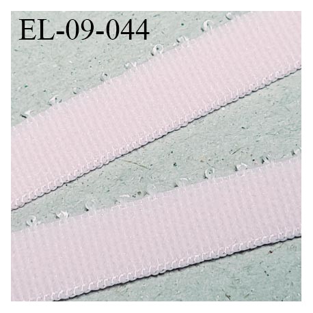 Elastique 9 mm picot lingerie haut de gamme couleur rose babydoll Fabrication en France largeur 9 mm prix au mètre