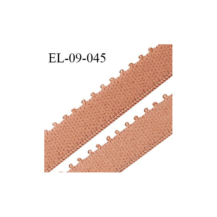 Elastique 9 mm bretelle et lingerie couleur peau largeur 9 mm haut de gamme Fabriqué en France prix au mètre