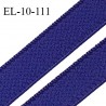 Elastique 10 mm lingerie haut de gamme fabriqué en France couleur bleu électrique élastique souple largeur 10 mm prix au mètre