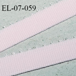 Elastique 7 mm bretelle et lingerie couleur rose babydoll largeur 7 mm haut de gamme Fabriqué en France prix au mètre