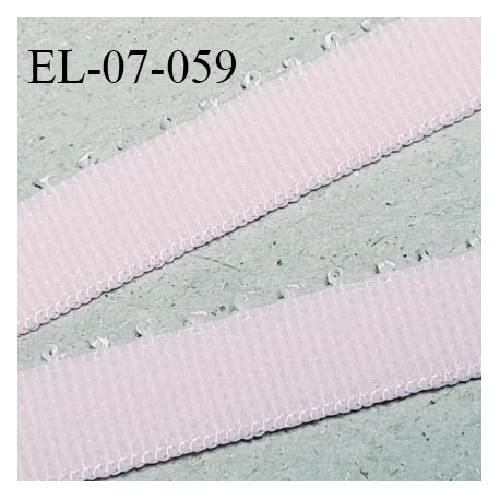 Elastique 7 mm bretelle et lingerie couleur rose babydoll largeur 7 mm haut de gamme Fabriqué en France prix au mètre