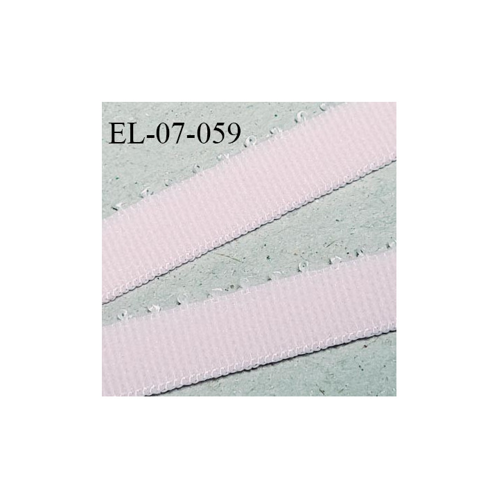 Elastique 7 mm bretelle et lingerie couleur rose babydoll largeur 7 mm haut de gamme Fabriqué en France prix au mètre