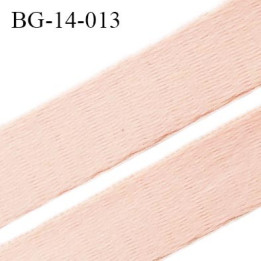Devant bretelle 14 mm en polyamide attache bretelle rigide pour anneaux couleur rose haut de gamme prix au mètre