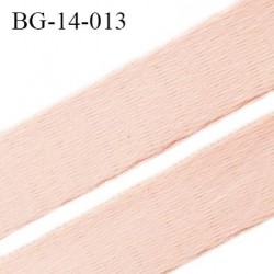 Devant bretelle 14 mm en polyamide attache bretelle rigide pour anneaux couleur rose haut de gamme prix au mètre