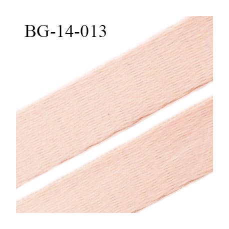 Devant bretelle 14 mm en polyamide attache bretelle rigide pour anneaux couleur rose haut de gamme prix au mètre