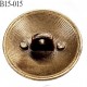 bouton 15 mm ancien provenant d'une vieille mercerie en métal accroche avec un anneau diamètre 15 millimètres
