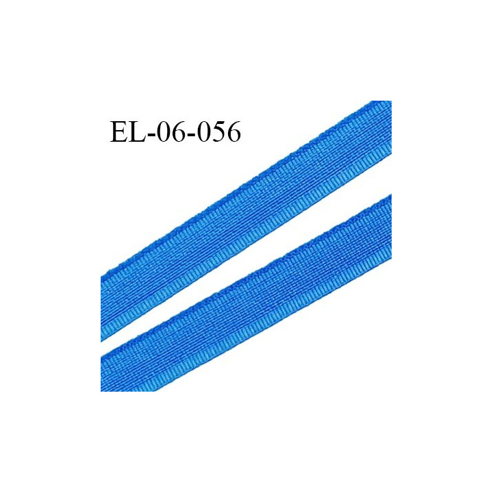 Elastique 6 mm fin spécial lingerie  couleur bleu royal grande marque fabriqué en France largeur 6 mm prix au mètre