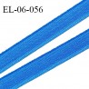 Elastique 6 mm fin spécial lingerie couleur bleu royal grande marque fabriqué en France largeur 6 mm prix au mètre