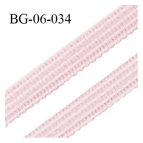 Droit fil à plat 6 mm spécial lingerie et couture couleur rose babydoll grande marque fabriqué en France prix au mètre