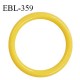 Anneau de réglage 16 mm en pvc couleur jaune diamètre intérieur 16 mm diamètre extérieur 20 mm épaisseur 2 mm prix à l'unité