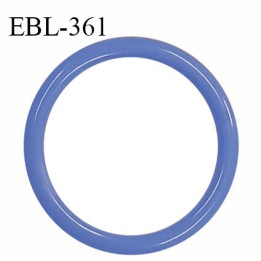 Anneau de réglage 18 mm en pvc couleur myosotis diamètre intérieur 18 mm diamètre extérieur 22 mm épaisseur 2 mm prix à l'unité
