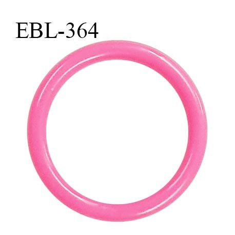 Anneau de réglage 14 mm en pvc couleur rose diamètre intérieur 14 mm diamètre extérieur 18 mm épaisseur 2 mm prix à l'unité