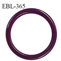 Anneau de réglage 14 mm en pvc couleur violet diamètre intérieur 14 mm diamètre extérieur 18 mm épaisseur 2 mm prix à l'unité