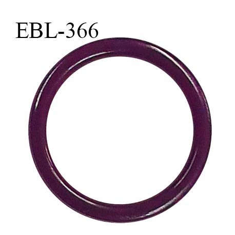 Anneau de réglage 16 mm en pvc couleur violet diamètre intérieur 16 mm diamètre extérieur 20 mm épaisseur 2 mm prix à l'unité