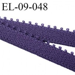 élastique 9 mm bretelle et  lingerie couleur byzance largeur 9 mm haut de gamme prix au mètre